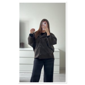 VESTE AURÉLIE - CHOCOLAT