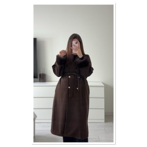 MANTEAU JOSÉPHINE - MARRON
