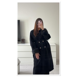 MANTEAU JOSÉPHINE - NOIR