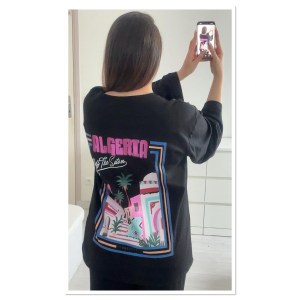 T-SHIRT ALGÉRIE - NOIR