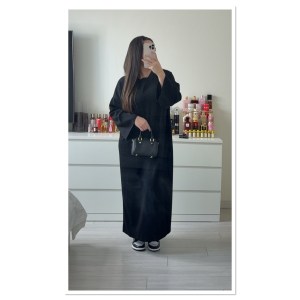 ABAYA HATICE - NOIR
