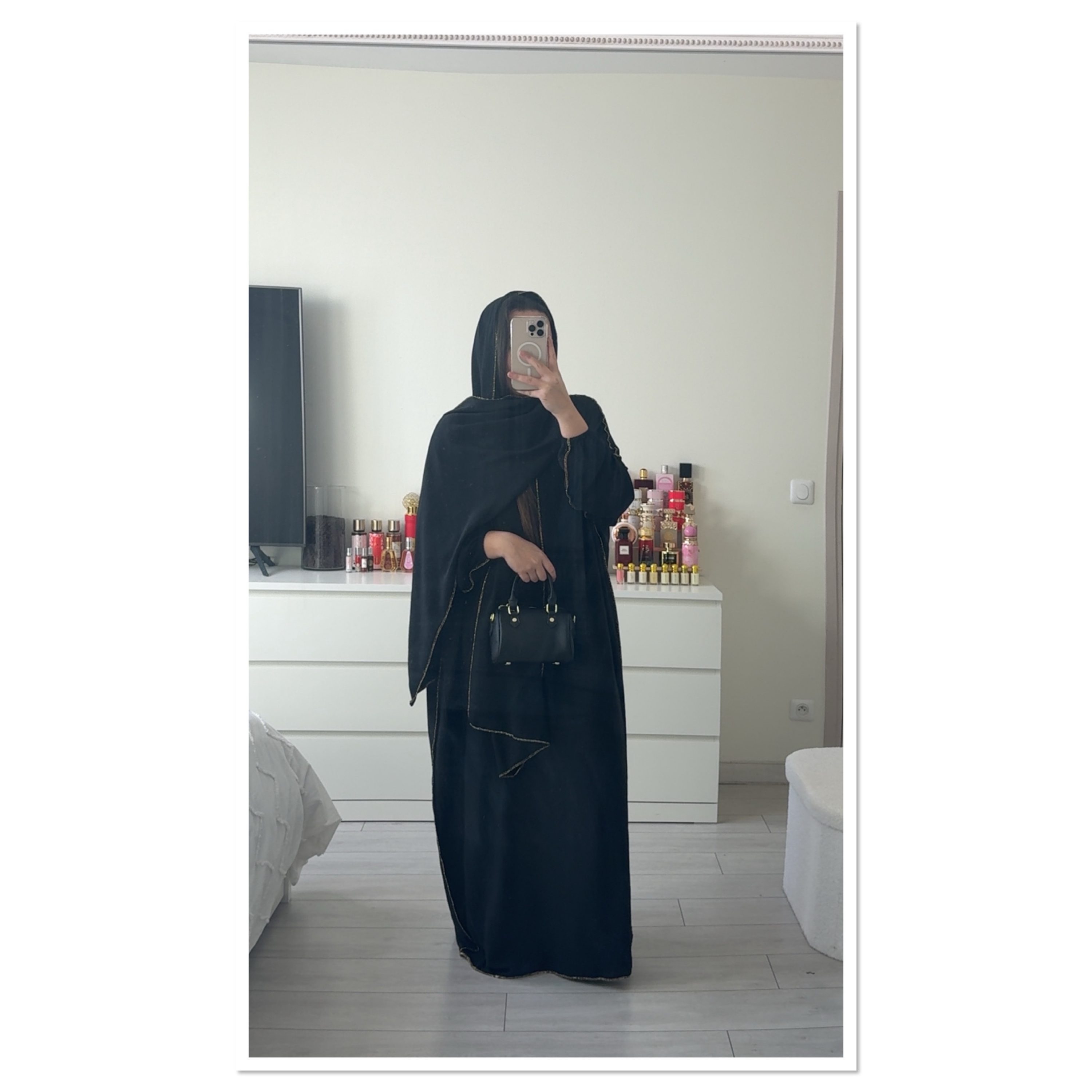 ABAYA SARAH - NOIR